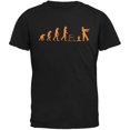 thumbnail image 1 of Halloween Zombie Évolution Noir Adulte T-Shirt, 1 of 1