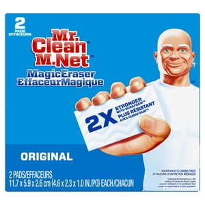 Monsieur le Président. Clean Éponge d'Eraser Magique, Nettoyant tout usage, Brosse de nettoyage, Négatif mural, Original, 2-Count
