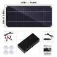 thumbnail image 1 of JJKBVCLO Solar Battery Charger 12V Portable Power Solar Panel Solar Trickle Car Battery Charger Maintainer For Car Truck Boat RV Motorcycle Marine Trailer Battery Plug And Play, 1 of 8