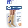 thumbnail image 3 of Truform Knee High Stockings, Closed Toe: 20 - 30 mmHg, Brown, X-Large, 3 of 7