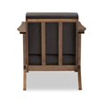 thumbnail image 4 of Maklaine Lounge Fabric Chair in Gray, 4 of 4
