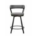 thumbnail image 3 of Topline Home Furnishings tabouret à hauteur de comptoir pivotant, 3 of 4