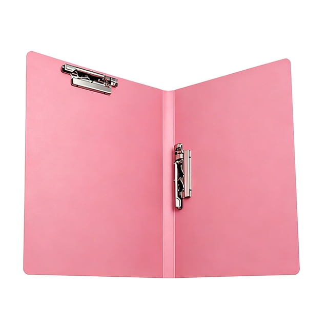ZTTD Double Strong Clips File Folder Report Cover, Punchless Binder with 2 Clamp, Office Project Folder, Commercial or S-chool Documents File Folder, for Letter Size or A4 Size