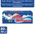 thumbnail image 1 of Bâtons glacés réguliers Mr. Freeze - Raisin, Orange, Cerise, Soda mousse, Melon d’eau, Framboise bleue - 80 x 20 ml, 1 of 10