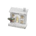 thumbnail image 1 of Christmas Led Snow Covered Rectangle House 9", 1 of 3