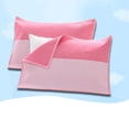 thumbnail image 4 of Coarse Cloth Pillowcase Towel, 1-Pack Breathable Sweat-Absorbing Polyester Wrap, Padded Non-Wetting Cover, Knitted Fabric, Soft Pillow Protector, Multicolor, 29x19in, 4 of 6