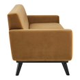 thumbnail image 4 of Modway Canapé en Velours de Performance Engage Couleur Cognac, 4 of 8