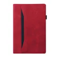 thumbnail image 1 of Étui pour Funda Samsung Galaxy Tab S9 FE Plus, Étui Portefeuille en Cuir de Luxe avec Support, Étui pour Tablette pour Galaxy Tab S9 FE Tab S9 Plus, Étui Rouge-Business S9 FE (10,9 Pouces), 1 of 6
