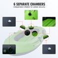 thumbnail image 4 of KFFKFF Blow-Up Boat, Inflatable Vessel for 5 People, Durable PVC Compact Raft Kayak, 45.6" Aluminum Paddles, Efficient Inflation Pump, Rod Storage, and Dual Seats, 1100 lb Load Limit for Adults, 4 of 9