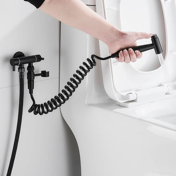 Meitianfacai Hand Held Bidet Attachment For Toilet – 5 Ft. Hose Handheld Bidet Sprayer For Toilet – Toilet Bidet Sprayer For Intimates Care– Bathroom Accessories