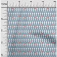 thumbnail image 1 of oneOone Polyester Lycra Fabric Geometric & Flamingo Bird Printed Fabric 1 Yard 56 Inch Wide, 1 of 1