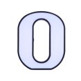 thumbnail image 2 of RKSTN Night Light Creative LED Letter Lights Night Light Plastic English Letters Light Lamp Decor Led Lights, 2 of 5