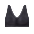 thumbnail image 2 of Plebaso Women's Wireless Bras Full Coverage Removable Soft Padded Everyday Bras Smooth Back Pullover Bras, 2 of 4