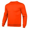 thumbnail image 1 of Ediodpoh Chandail pour Homme Ajusté Automne Décontracté Uni à Col Rond Haut Couleur Col Rond Long Manteau Automne Poche Manches Longues Blouse pour Homme Chandail à Col Rond Orange G, 1 of 3