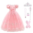 thumbnail image 1 of Déguisement Princesse Sofia Enfants Robe de Fête Chic Rose Déguisement Raiponce, 1 of 3