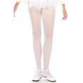 thumbnail image 1 of Music Legs 280-WHITE-XL Collants Opaques pour Filles - Blanc, Très Grand, 1 of 1
