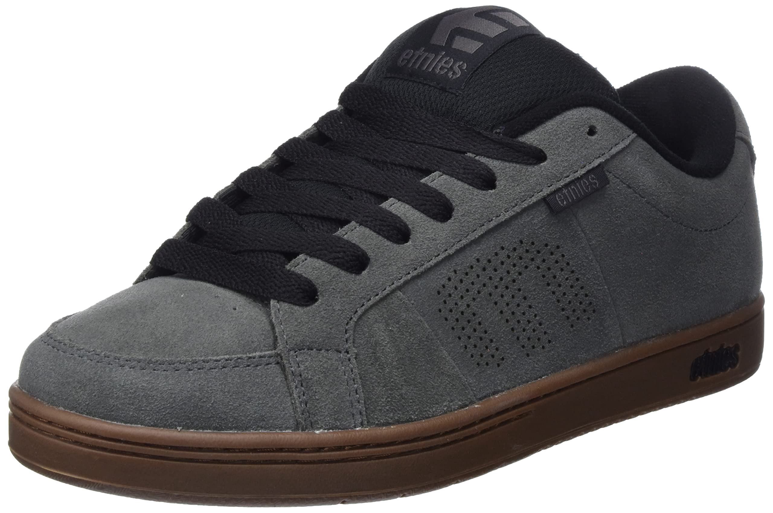 Etnies Men's Kingpin Skateboarding Shoe, Women 2 Skate, Grey/Black