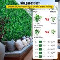 thumbnail image 4 of VEVOR Artificial Boxwood Panel Boxwood Hedge Wall Panel 20PC 20x20" Garden Decor, 4 of 9