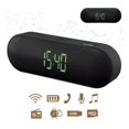 thumbnail image 2 of Escape Platinum SPBT009 Haut-Parleur Bluetooth Radio Réveil Double Alarme FM Micro SD USB Noir, 2 of 3