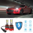 thumbnail image 2 of Labymos 2PCS H11 LED Motorcycle Headlights 6000K 6000LM Super Bright Waterproof LED Car Fog Light, 2 of 7