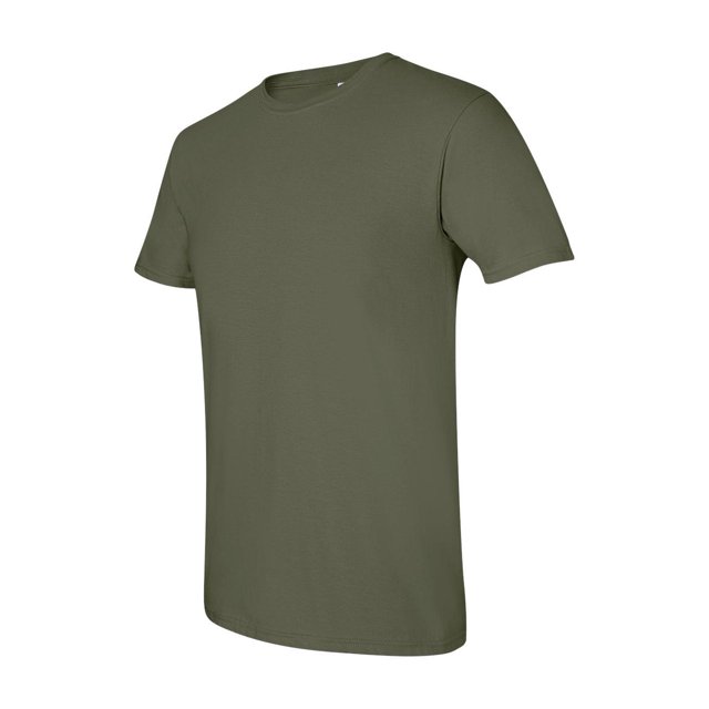 Gildan - T-Shirt Softstyle - 64000 - Vert Militaire - Taille : m