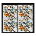 thumbnail image 1 of Rainbow Floral Static Cling Window Film Removable Decal For Glass Doors Privacy Sticker Botanical Designs No Sun Blocking, 1 of 5