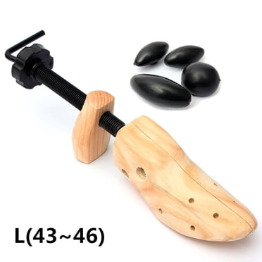 1X Men Women Wooden Shoe Stretcher Shaper Tree Adjustable 2-Way Professional Shoe Expander