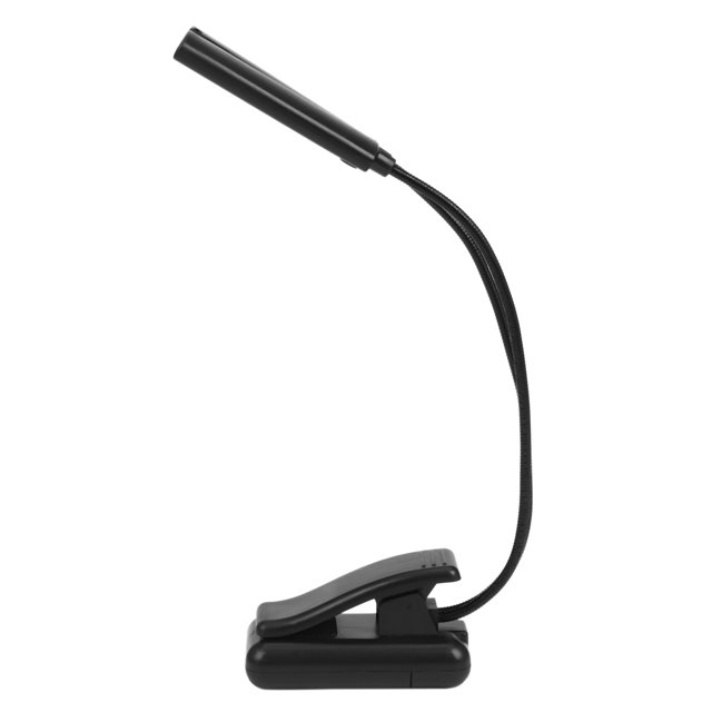 3X Clip de Lumière de Support de Musique sur la Lampe à LED - Pas de Scintillement, Entièrement Réglable, 6 Niveaux de Luminosité