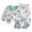White G, variant on Summer Savings Clearance 2025! BOVXNPU Boys Two-Piece Set,Sleepwear for Kids,Children's Summer Long Sleeve Graphic Print T-Shirt and Pants Pajama Set