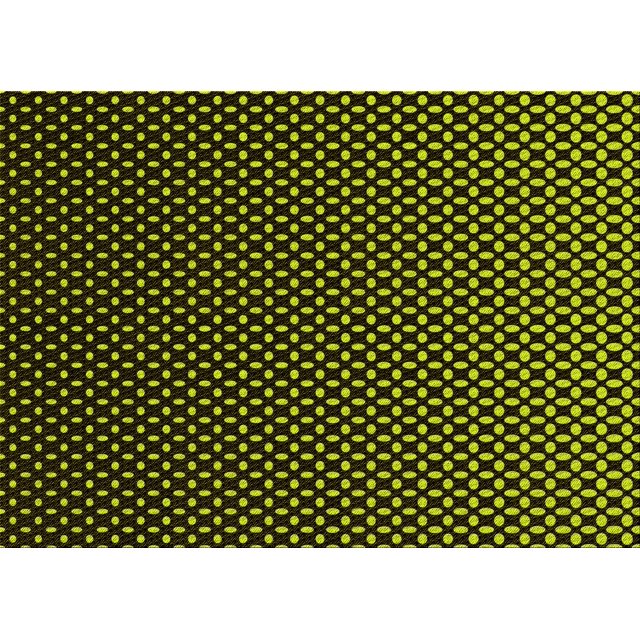 Ahgly Company Machine Washable Indoor Rectangle Transitional Pistachio Green Area Rugs, 5' x 7'