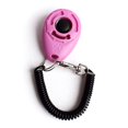 thumbnail image 1 of Portable Pets Training Clicker Animal Behavior Aids Diet Button Trainer Professional Indoor Outdoor Supplies Presents Orange, 1 of 9