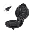 thumbnail image 3 of 1000W Waffle Maker 5 Heart-Shaped Waffles Electric Waffler Griddle Iron, 3 of 7