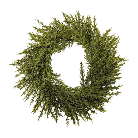 TIELUTT Couronne Florale Élégante pour Toute l'Année à la Maison et Présentation Saisonnière pour Porte d'Entrée avec Couronne de Baies de Noël 24 Couronne de Noël Ruban d'Automne pour Couronnes avec Fil Mini Couronnes de Vigne Pailletées Wrea