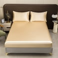 thumbnail image 1 of Fitted Sheet Mattress Cover Piece Non Slip Fixed Bed Cover Full Cover Mattress Protector Bed Cover, 1 of 6