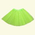 thumbnail image 3 of Girls Tutu Skirt Layered Star Sequins Princess Performance Dance Dress for 3-9 Years, 3 of 4
