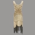 thumbnail image 1 of Gspmoly Robe pour Femme, Grande Taille Vintage Années 1920 à Franges, Superbe Robe de Soirée, Robe de Cocktail, Robes de Cocktail jusqu'à 60 % de Rabais, 1 of 4