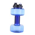 thumbnail image 2 of koolsoo Grande Capacité Gobelet en Forme d'Haltère Bouteilles d'Eau 2200ml Bleu, 2 of 9