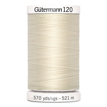 GÜTERMANN Sew-All Polyester Thread No. 120 Single Spool, 521 m (570 yd)