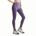 thumbnail image 1 of Plebaso Leggings Taille Haute pour Femmes, Extensibles, de Compression, Pantalons de Yoga d'Entraînement pour la Course, le Gym, Athlétiques, 1 of 6