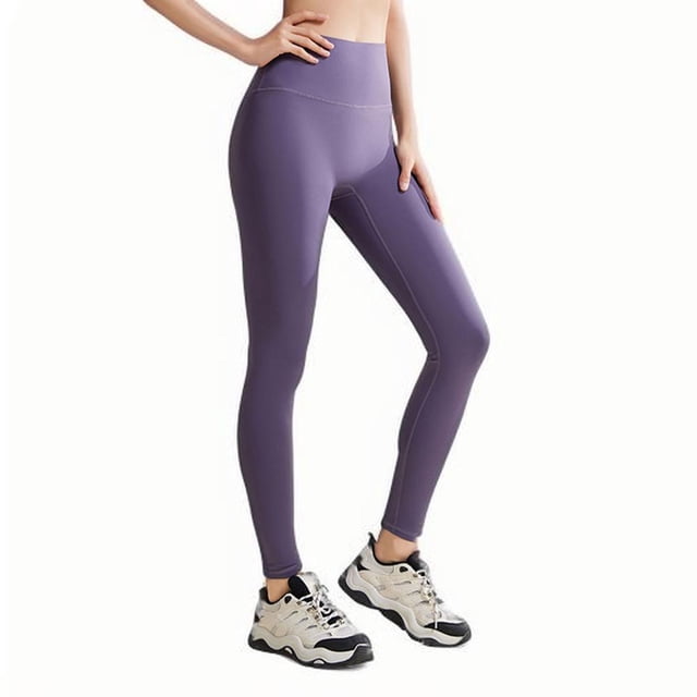 Plebaso Leggings Taille Haute pour Femmes, Extensibles, de Compression, Pantalons de Yoga d'Entraînement pour la Course, le Gym, Athlétiques