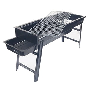 Grill en acier inoxydable extérieur Portable Barbecue Grid Pliage BBQ Grille Mini Charcoal Grill Outdoor Camping Pique-nique Outil pour l'utilisation du parc