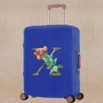thumbnail image 1 of Luggage Cover Scratch Resistant Trolley Protective Case Apply To 18-32 Inch Golden Flower Print Suitcase Travel Accessory Covers 8Golden flower X M (22-25inch), 1 of 6