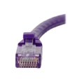 thumbnail image 4 of C2G 20ft Cat6 Ethernet Cable - Snagless Unshielded (UTP) - Purple - Patch cable - RJ-45 (M) to RJ-45 (M) - 20 ft - UTP - CAT 6 - snagless, stranded - purple, 4 of 8