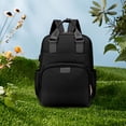 thumbnail image 3 of Nursing Backpack, Diaper Bag, Dry Wet Separation Multifunctional Milk Storage Insulated Backpack with Portable Crib, Straps, 1 Pack, 3 of 5