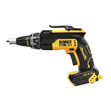 DEWALT Pistolet à Vis pour Cloison Sèche 20V MAX, Moteur Sans Balais, Nez Réglable, Lumière DEL, Compact