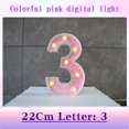 thumbnail image 2 of Lumière de Proposition de Lettres Led Colorée Décoration de Scène d'Ambiance, 2 of 3