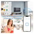 thumbnail image 4 of Voltage Relay Smart Circuit Breaker With Energy Meter 1/2P Leakage Protection For Smart Home Remote Control Switch ,Safety First, 4 of 6