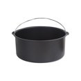 thumbnail image 1 of MasteelfCA Useful Frying Pot Household Frying Pan Small Fryer Baking Basket Kitchen Supplies Frying Tool for Home Restaurant, 1 of 7