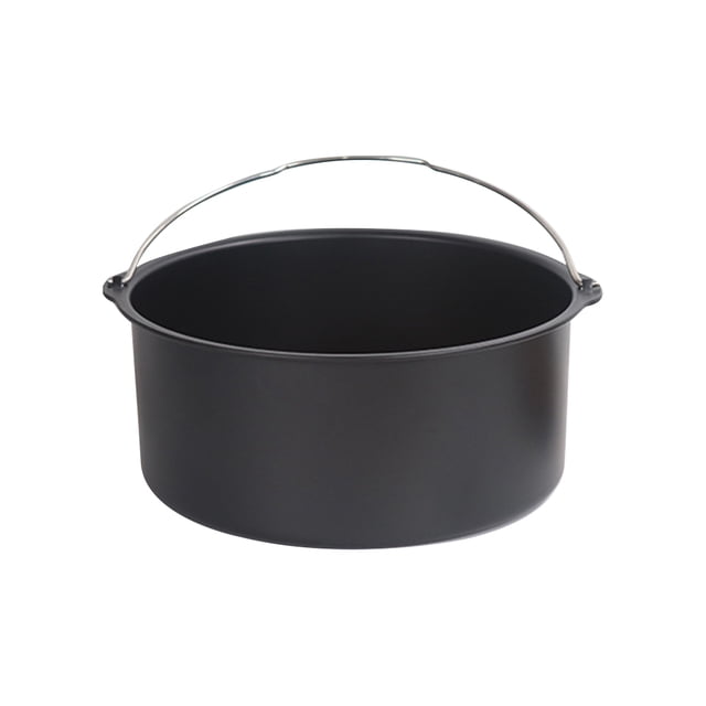 MasteelfCA Useful Frying Pot Household Frying Pan Small Fryer Baking Basket Kitchen Supplies Frying Tool for Home Restaurant