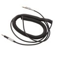thumbnail image 1 of 3.5mm To 2.5mm Sound Coiled Cable, HiFi Plug And Play Stereo Gold Plated Plug Headphone Coiled Cable  For HD8 For Phones For HD599, 1 of 8